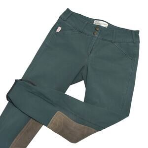 Tailored Sportsman Trophy Hunter Riding Breeches Women 26R Green Equestrian 1967